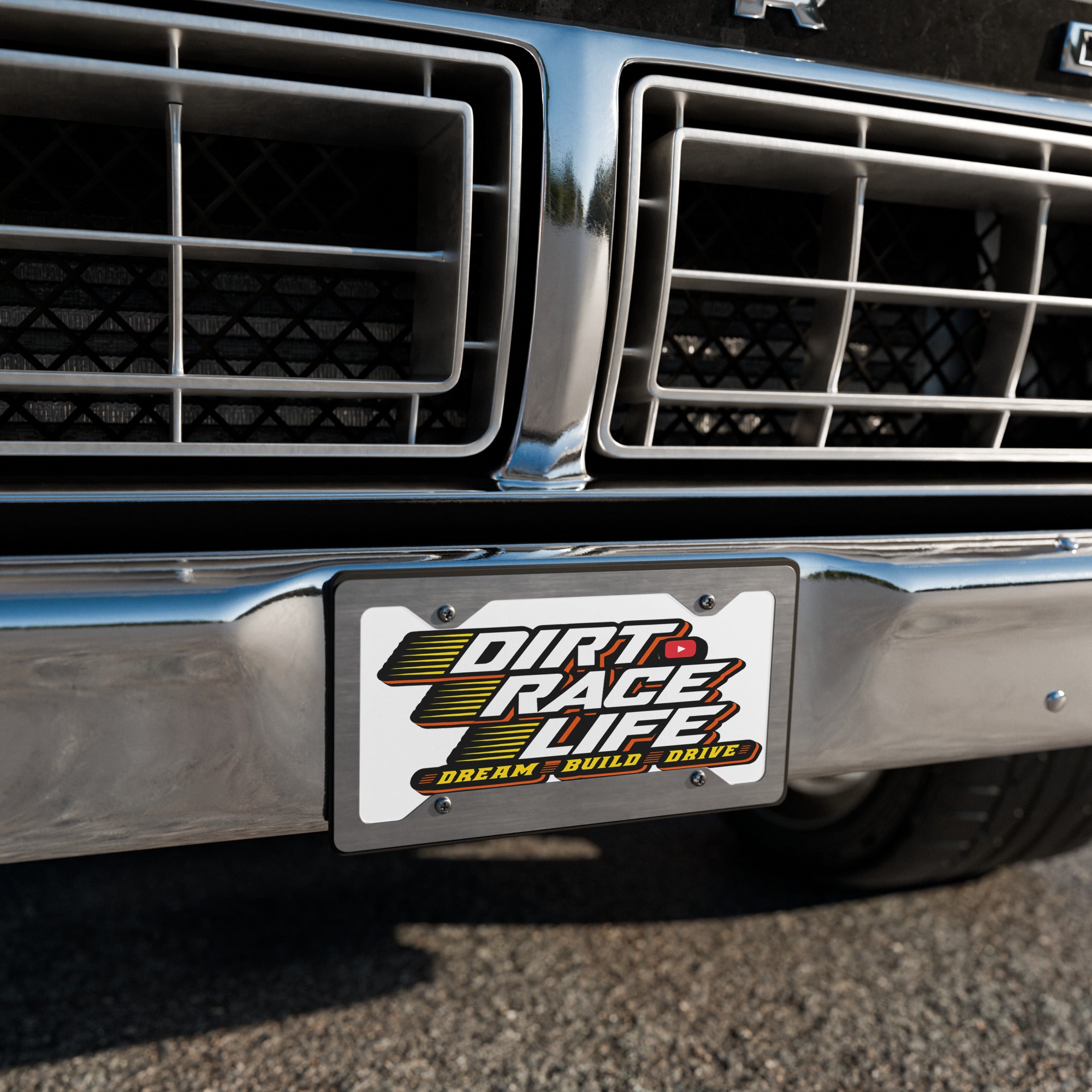Vanity license plate – Dirt Race Life